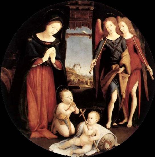 Piero di Cosimo The Adoration of the Christ Child Germany oil painting art